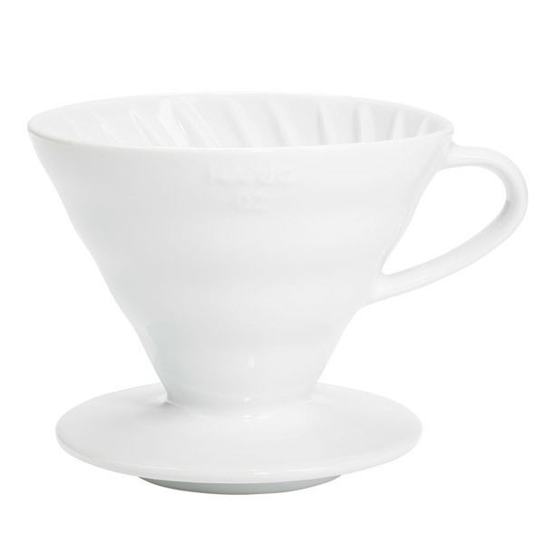 Hario V60 coffee dripper size 02 화이트 포셀린 KFVDC-02W