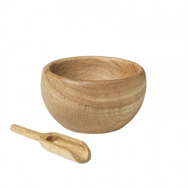 KAY BOJESEN 카이보예센 Menageri salt cellar with spoon oak RD39121