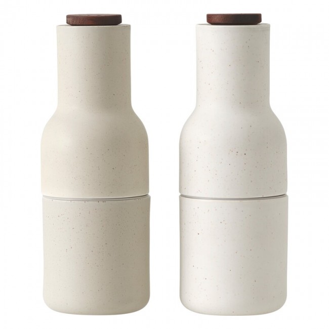 MENU Bottle Grinder 2 pcs 세라믹 sand - 월넛 MENU Bottle Grinder 2 pcs  ceramic  sand - walnut 13885