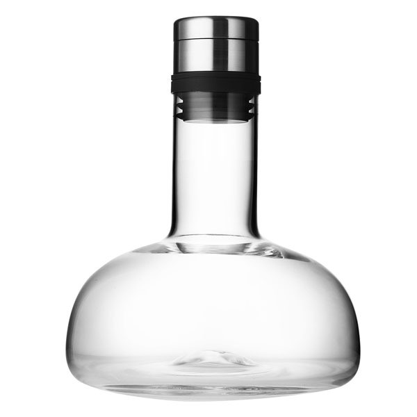 MENU Wine breather clear - steel MENU Wine breather  clear - steel 13778