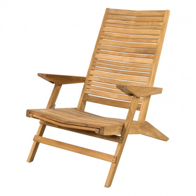 CANE-LINE 케인 라인 Flip deck 의자 teak CL54080T