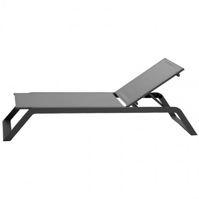 CANE-LINE 케인 라인 Siesta sunbed grey CL5519TXG