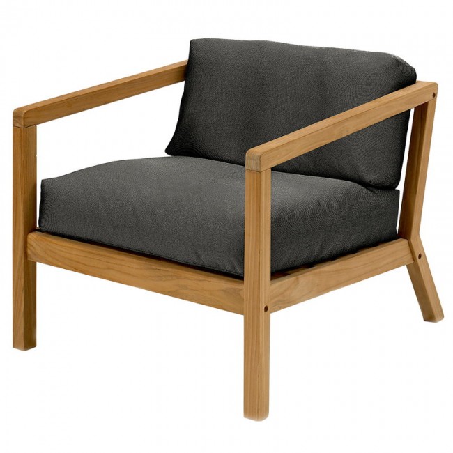 SKAGERAK 스카게락 Virkelyst 의자 teak - 차콜 SR1505732