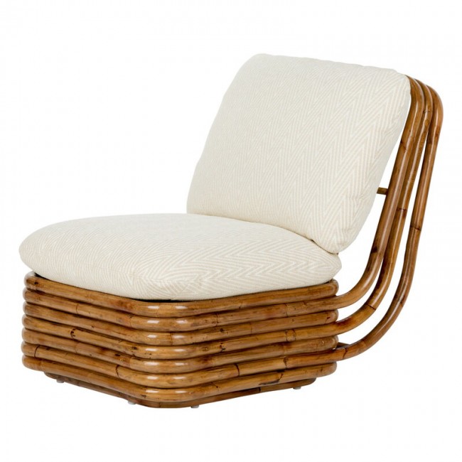 GUBI 구비 Bohemian 72 lounge 의자 rattan - Chevron FR 002 GB10106454