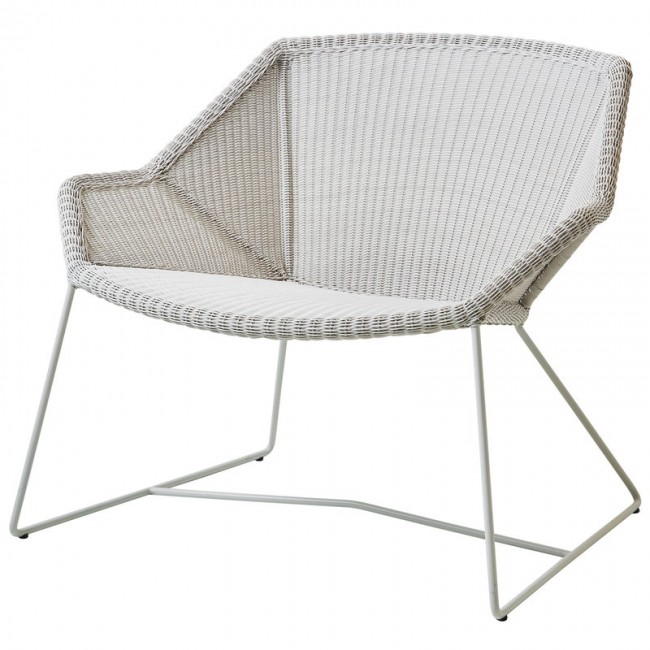 CANE-LINE 케인 라인 Breeze lounge 의자 화이트 grey CL5468LW