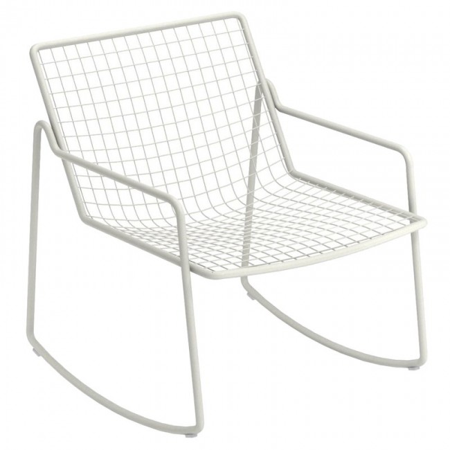 EMU 에뮤 Rio swing lounge 의자 matt 화이트 EM795-23