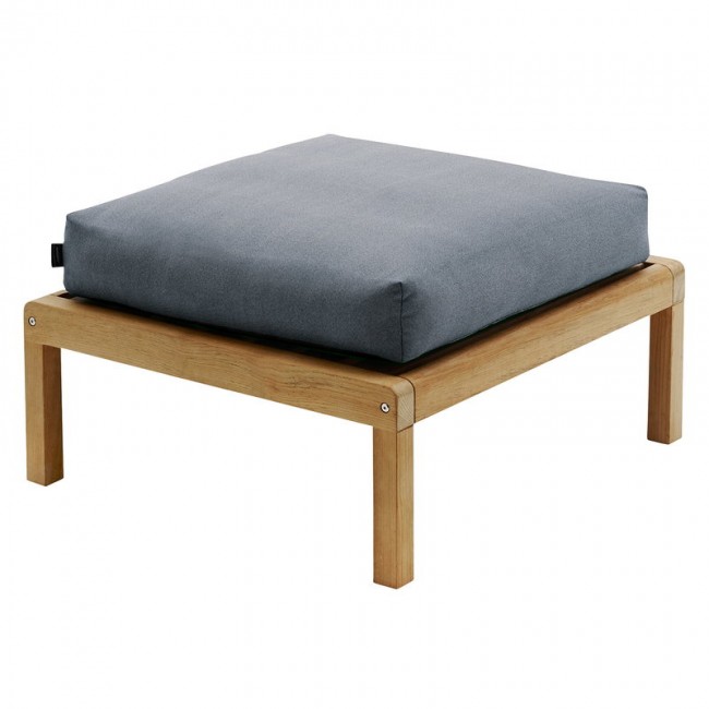 SKAGERAK 스카게락 Virkelyst pouf teak - 애쉬 그레이 SR1505791