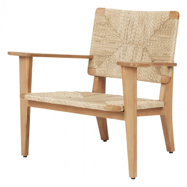 GUBI 구비 F-의자 아웃도어 lounge 의자 네츄럴 - teak GB10086059