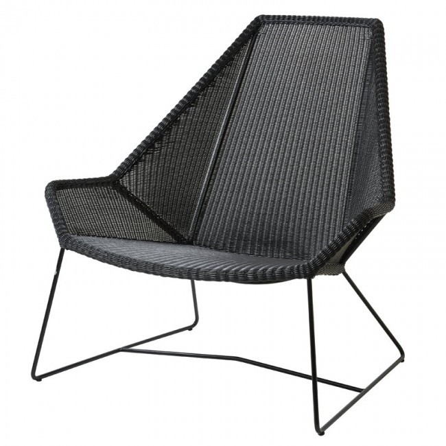 CANE-LINE 케인 라인 Breeze highback 의자 블랙 CL5469LS