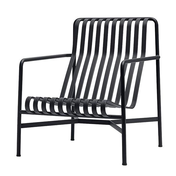 HAY 헤이 Palissade lounge 의자 high 앤트러사이트 HAPAL-LCH-ANT