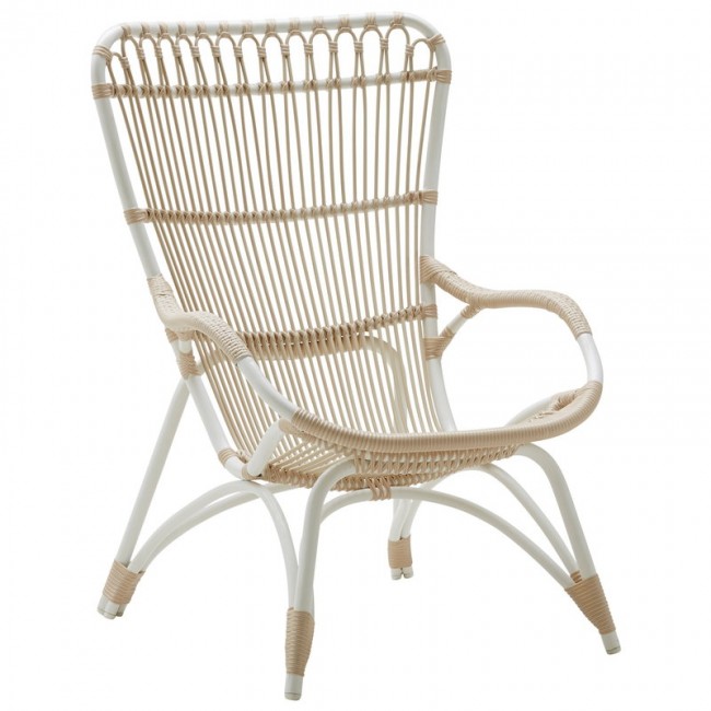 Sika-Design Monet Exterior 의자 화이트 SSSD-E182-DO