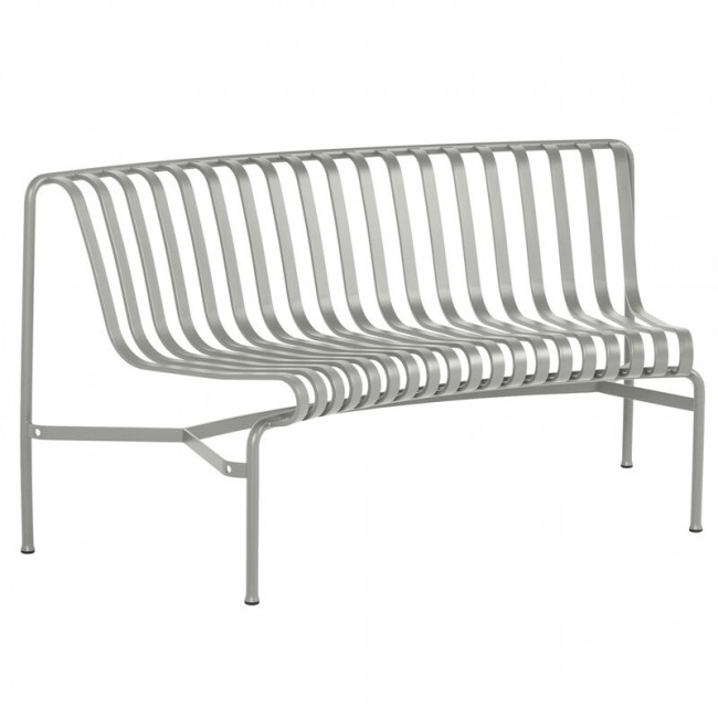 HAY 헤이 Palissade Park 다이닝 bench add-on in sky grey HA943211-110