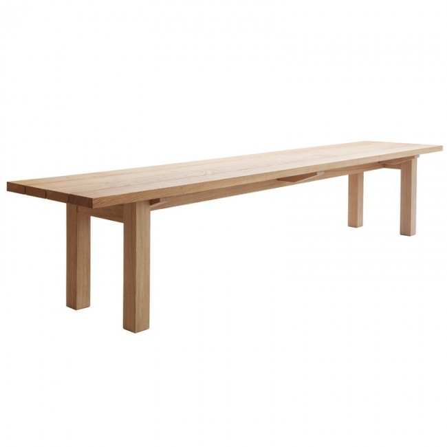 Nikari Arkipelago bench 230 x 45 cm oak NI-KVI10T