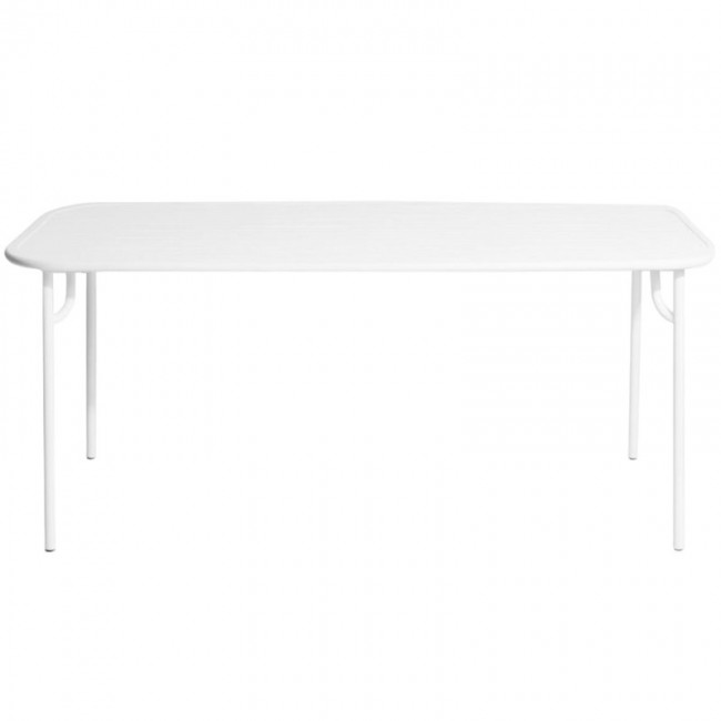PETITE FRITURE 쁘띠 프리튀르 Week-end 테이블 85 x 180 cm 화이트 PUM0741209
