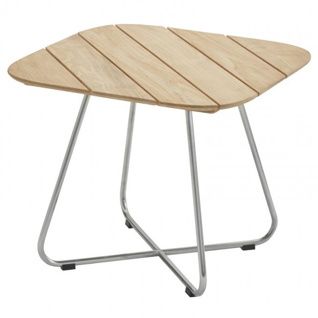 SKAGERAK 스카게락 Lilium coffee 테이블 teak - 스테인리스 스틸 SR1420071