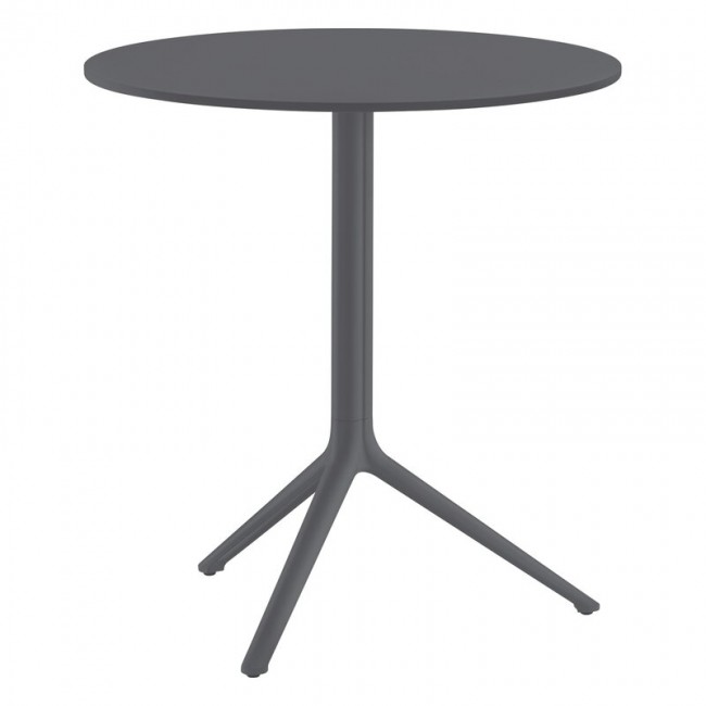 PEDRALI 페드랄리 Elliot 5470 테이블 70 cm 앤트러사이트 PDR5470-GAE-D70L-GAE
