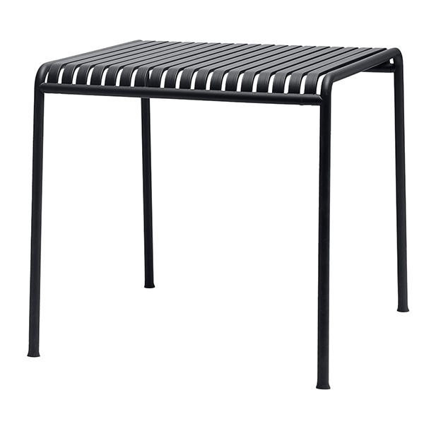 HAY 헤이 Palissade 테이블 82 5 x 90 cm 앤트러사이트 HAPAL-TB80-ANT