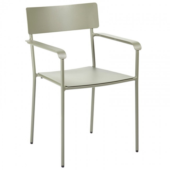 SERAX 세락스 August 의자 with armrests narrow 그린 grey SXB5020006C