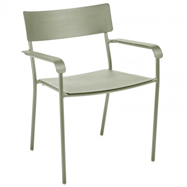 SERAX 세락스 August 의자 with armrests wide 그린 grey SXB5019002C