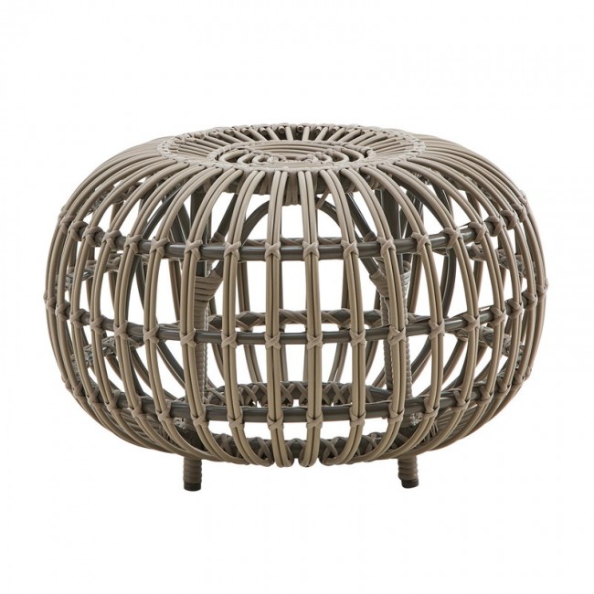 Sika-Design Franco Albini Exterior ottoman small moccacino SSFA-E15-MC