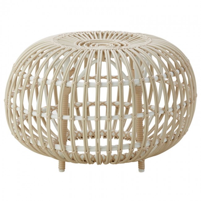 Sika-Design Franco Albini Exterior ottoman 라지 화이트 SSFA-E16-DO