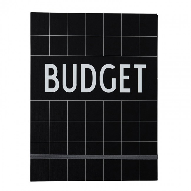 DESIGN LETTERS 디자인레터스 Budget Book 블랙 DL70302001BLACK