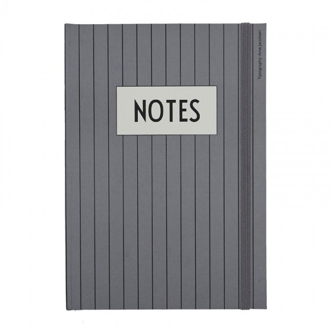 DESIGN LETTERS 디자인레터스 Classic notebook grey DL70302004GREY