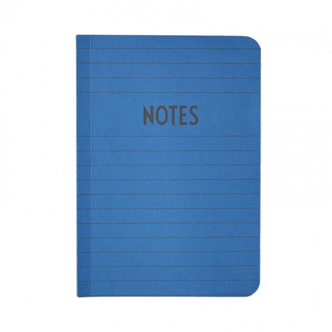 DESIGN LETTERS 디자인레터스 Notebook A6 블루 DL70201011BLUE