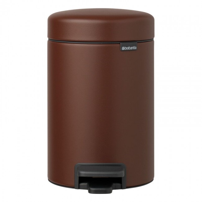 BRABANTIA 브라반티아 newIcon 페달 휴지통 mineral cosy brown BA208522