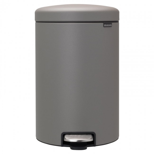 BRABANTIA 브라반티아 newIcon 페달 휴지통 20 L Sense of Luxury grey BA119163