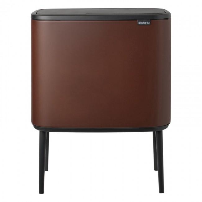 BRABANTIA 브라반티아 Bo Touch Bin 11 + 23 L mineral cosy brown BA108621