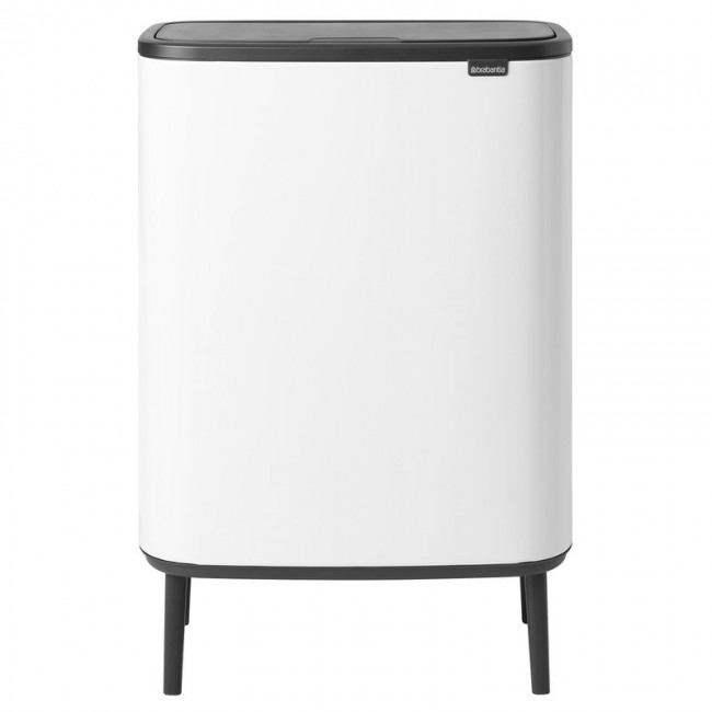BRABANTIA 브라반티아 Bo Touch Bin Hi 60L 화이트 BA130205