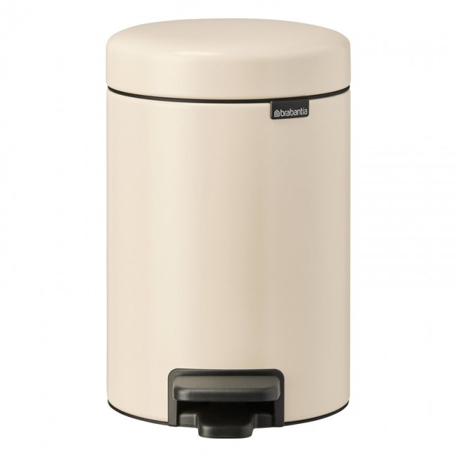 BRABANTIA 브라반티아 newIcon 페달 휴지통 소프트 베이지 BA149887