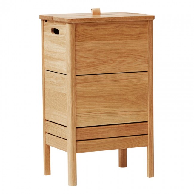 FORM & REFINE 폼앤리파인 A Line laundry box oak FAR2125