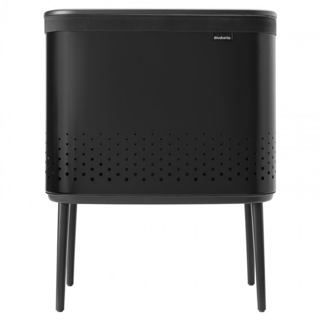 BRABANTIA 브라반티아 Bo Laundry Bin 60 L 매트 블랙 BA200526