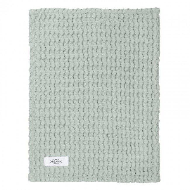 THE ORGANIC COMPANY ORIC Big Waffle kitchen and wash cloth dusty mint RG1027-410