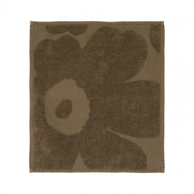 MARIMEKKO 마리메꼬 Unikko mini towel 30 x cm 다크 sand MA071781-300