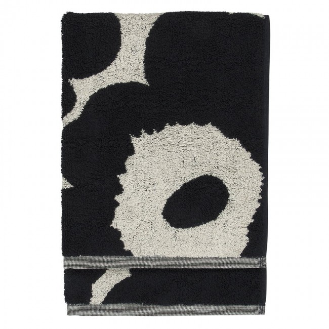 MARIMEKKO 마리메꼬 Unikko hand towel 코튼 - 다크 블루 MA070526-851