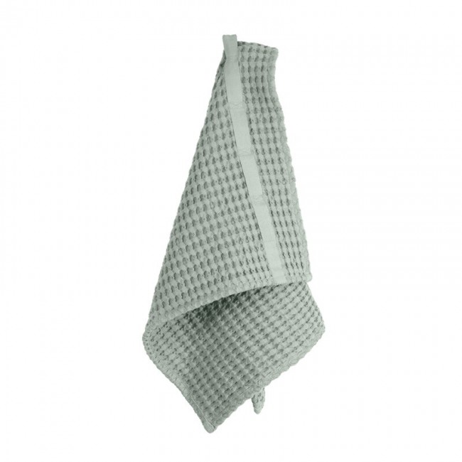THE ORGANIC COMPANY ORIC Big Waffle hand towel dusty mint RG1020-410