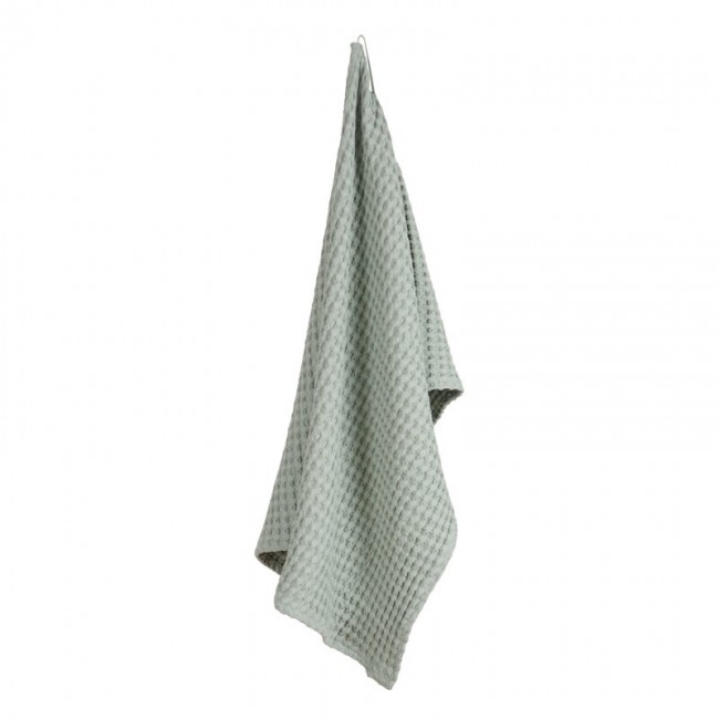 THE ORGANIC COMPANY ORIC Big Waffle 미디움 towel dusty mint RG1025-410