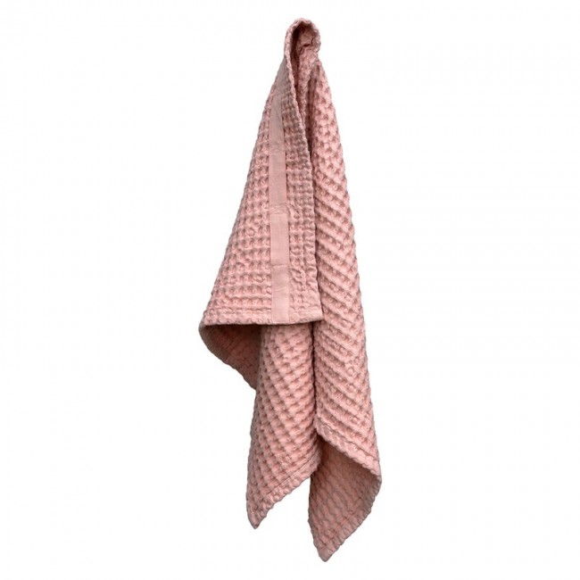THE ORGANIC COMPANY ORIC Big Waffle hand towel pale 로즈 RG2235