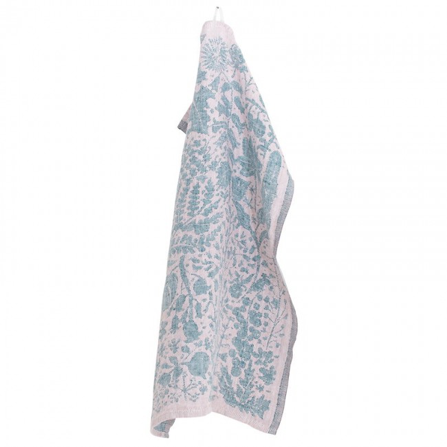 Lapuan Kankurit Villiyrtit hand towel 로즈 - 페트롤EUM LT31337