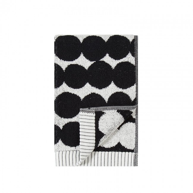 MARIMEKKO 마리메꼬 Rasymatto guest towel 블랙-화이트 MA068761-190