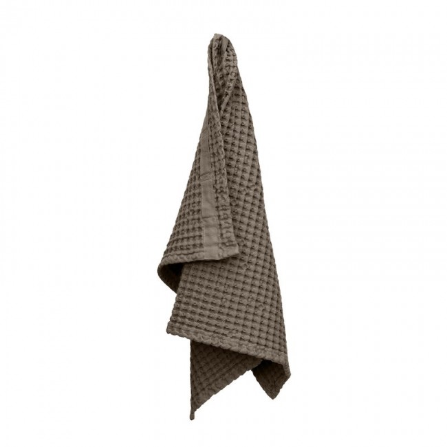THE ORGANIC COMPANY ORIC Big Waffle hand towel clay RG2234