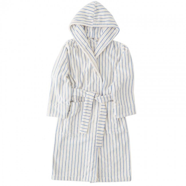 Tekla Hooded BATH로브 coastal 블루 TEKBT-CS-L