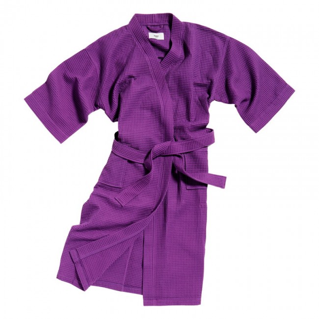 HAY 헤이 Waffle BATH로브 one size vibrant 퍼플 HA541301