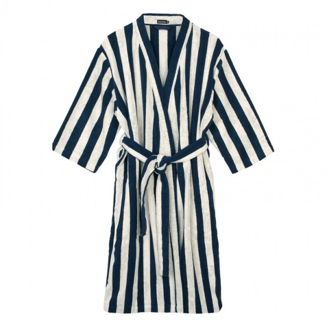 MARIMEKKO 마리메꼬 Nimikko BATH로브 sand - 다크 블루 MA071229-850-L-XL