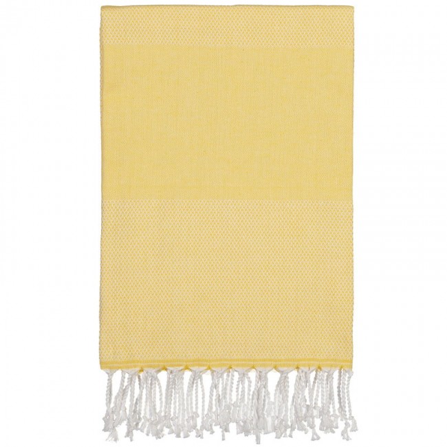 Langoe 코튼 towel 100 x 170 cm 엘로우 LN7183004