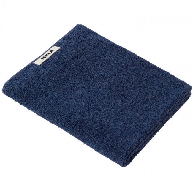Tekla Bath sheet navy TEKTT-NA-100x150