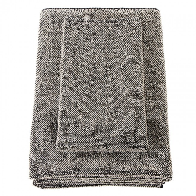 Lapuan Kankurit Kivi towel 블랙 - 린넨 LT72491